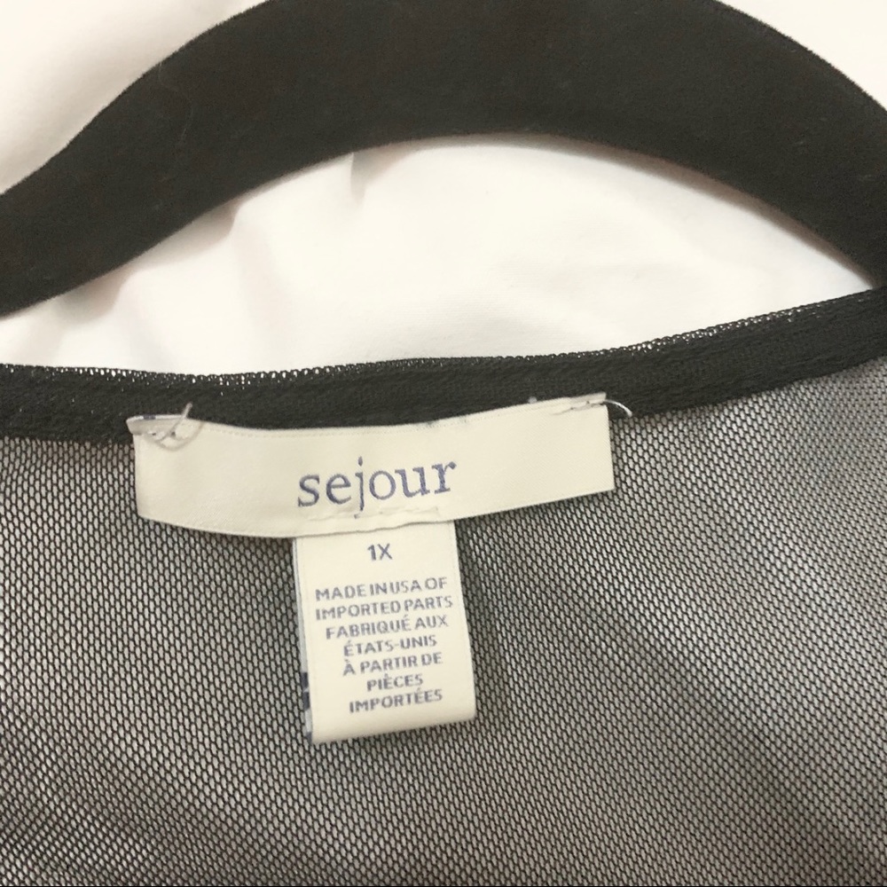 Sejour 1X, sheer cover up - Picture 4 of 4